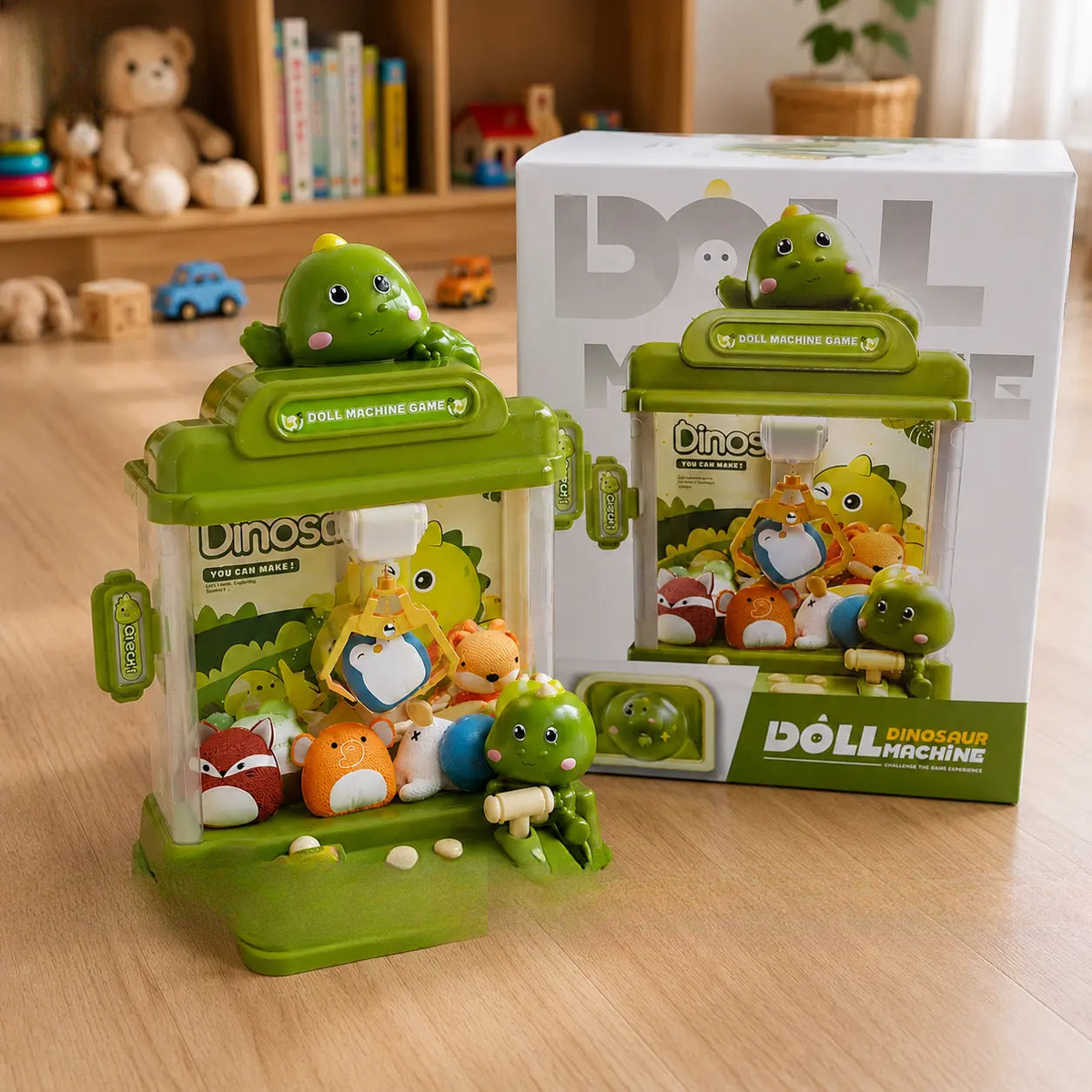 Kids Claw Machine Toy with Plushies for Kids