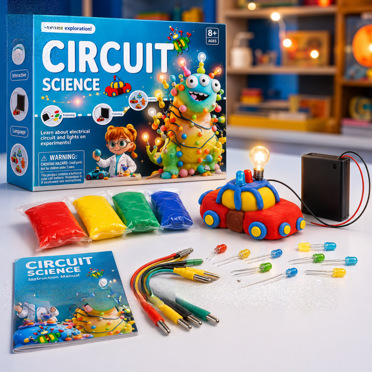Science circuit dough kit for kids Pakistan