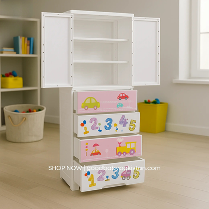Kids ABC & Numbers Storage Cabinet ToysWalaPK