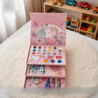 kids makeup kit multi layer beauty box