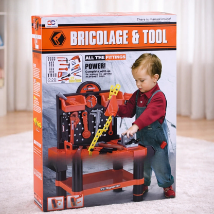 children repair tool workbench