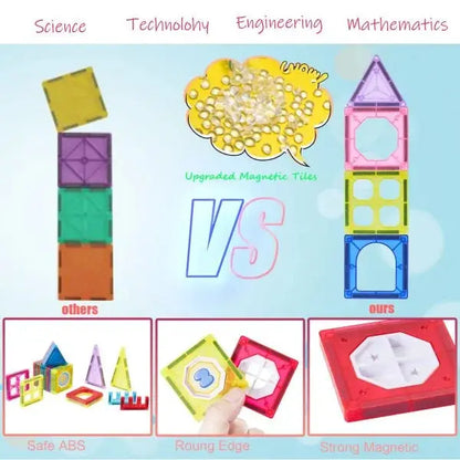 kids construction magnetic tiles Pakistan online