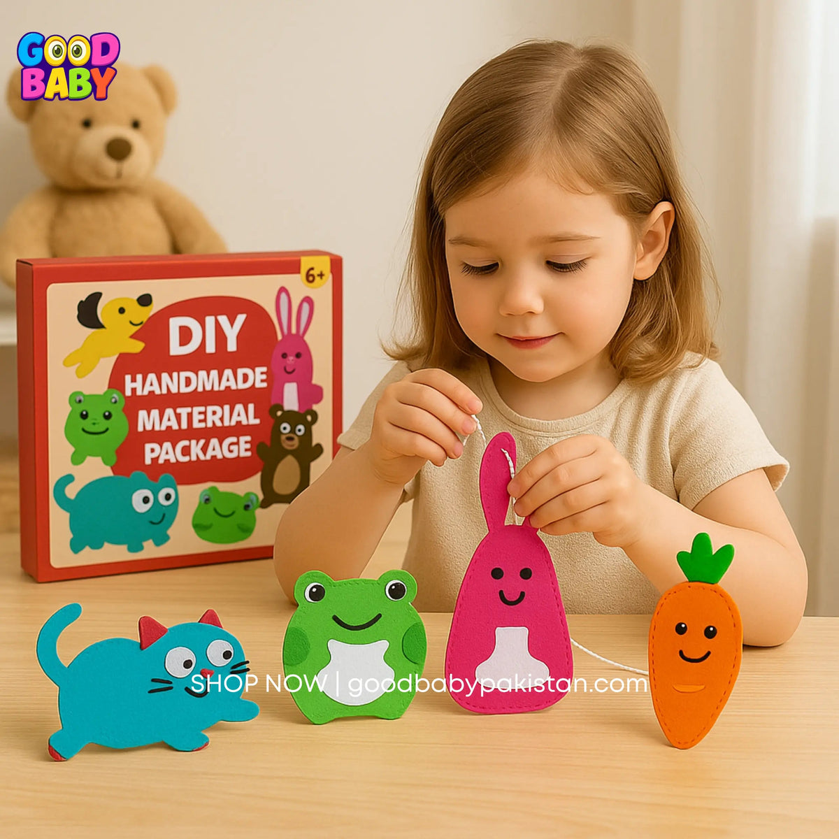 kids sewing kit beginner craft set