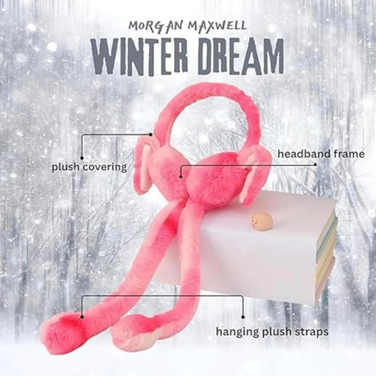 kids winter accessory plush earmuffs