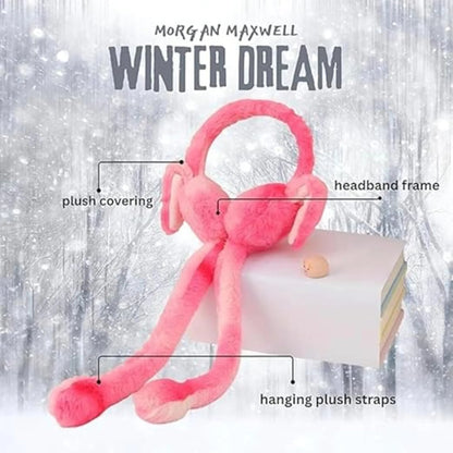 kids winter accessory plush earmuffs