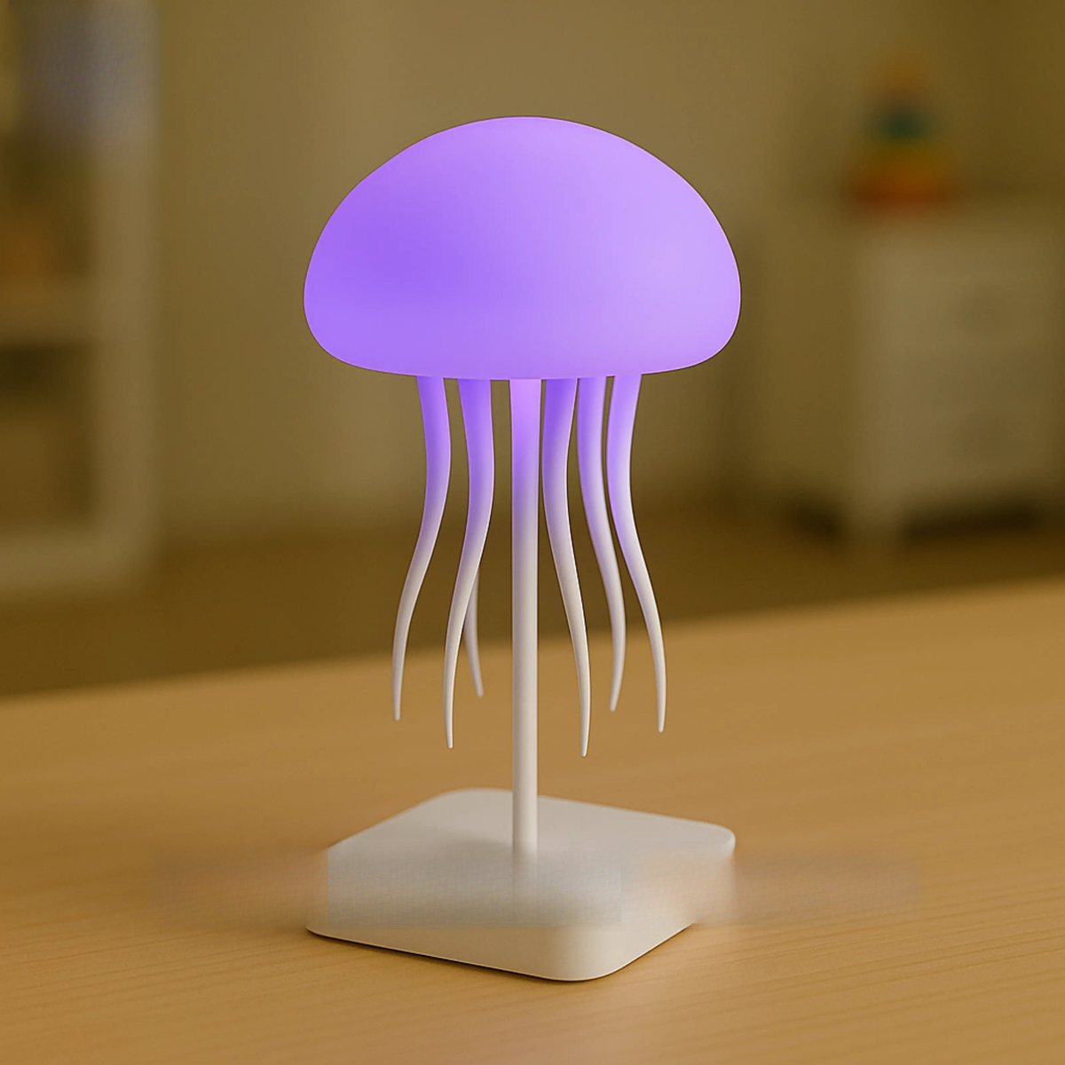 Jellyfish Aquarium LED Lamp – Relaxing Mood Light for Bedroom Pakistan