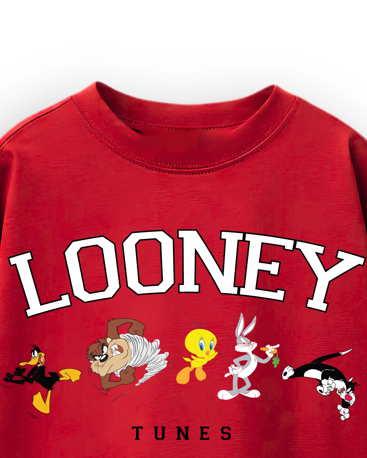 Premium 240 GSM Looney Tunes printed tee