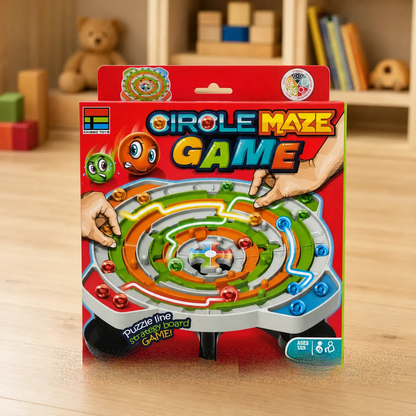 Circle Maze Strategy Board Game for Kids in Pakistan