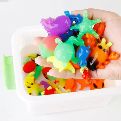 "Mess-Free Creative Play for Kids – Magic Water Elf Toy Kit with 10 Colors and Fun Molds"