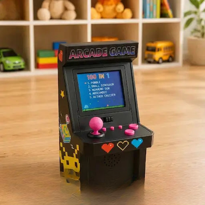 Kids arcade gaming toy with joystick