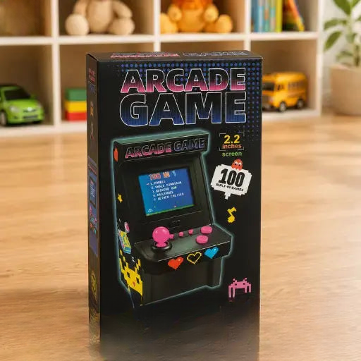 Mini retro game machine toy