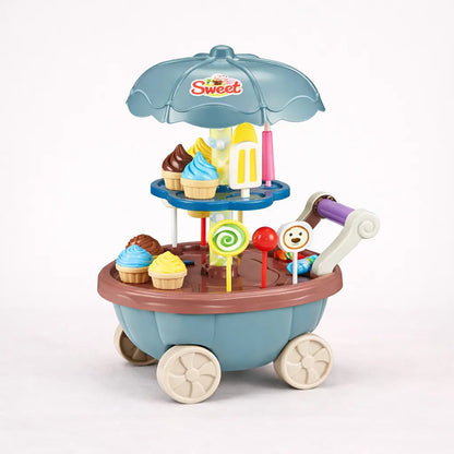mini dessert cart toy for toddlers educational play