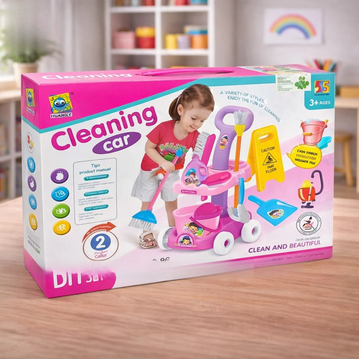 mini sweeper trolley toy for kids