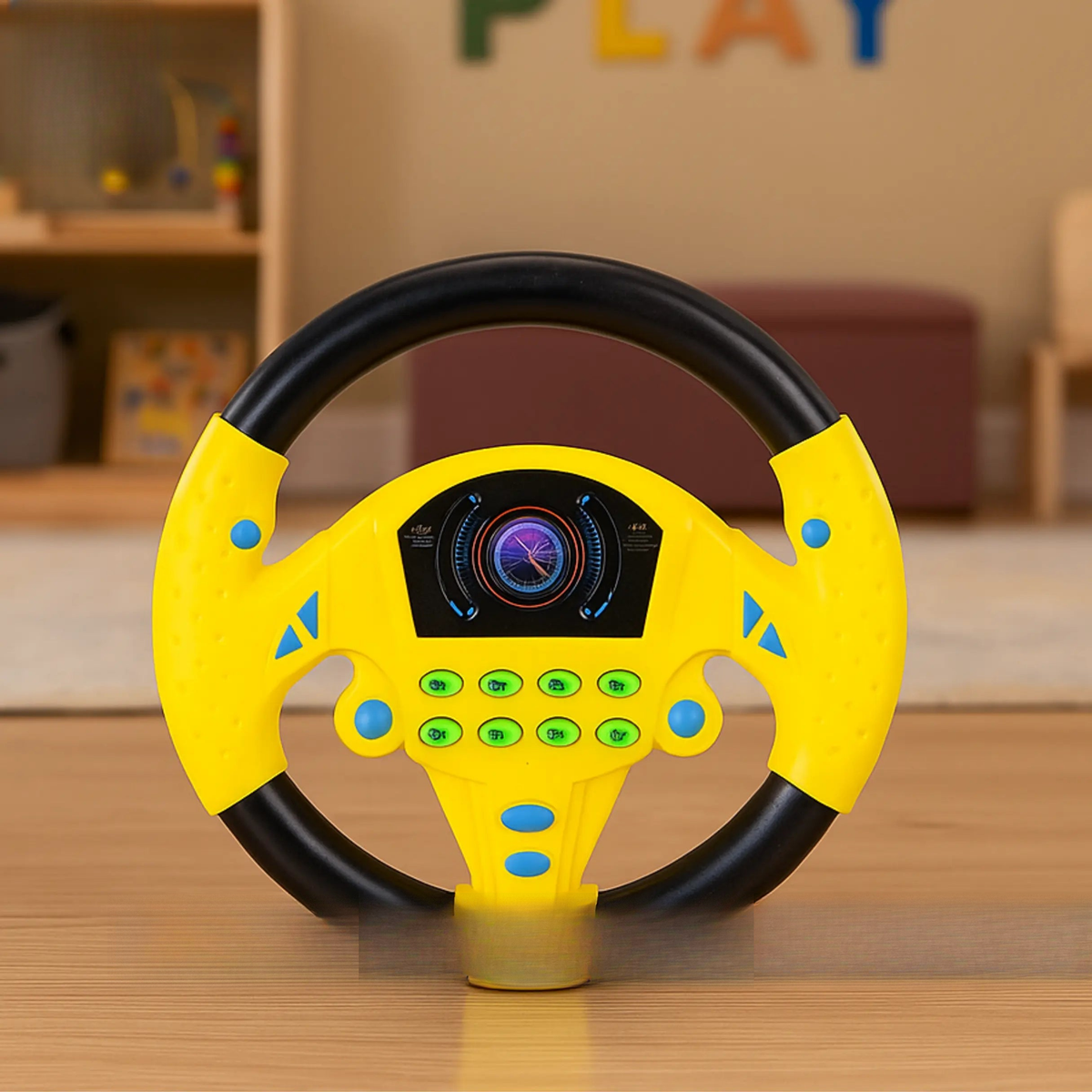 Musical Kids Car Steering Wheel Toy – ToysWalaPK