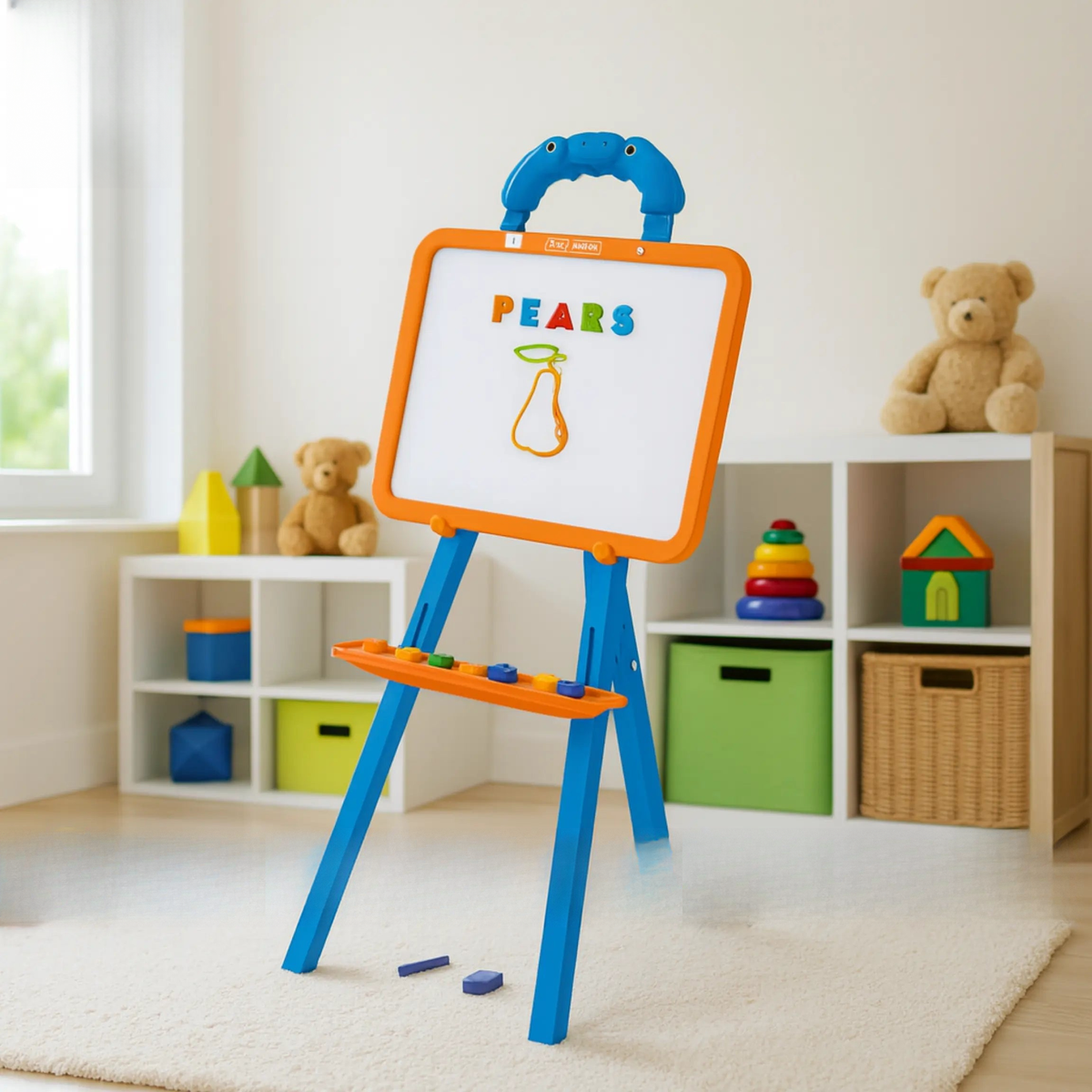Paw Patrol 3-in-1 learning easel with black and white board for kids – ToysWalaPK