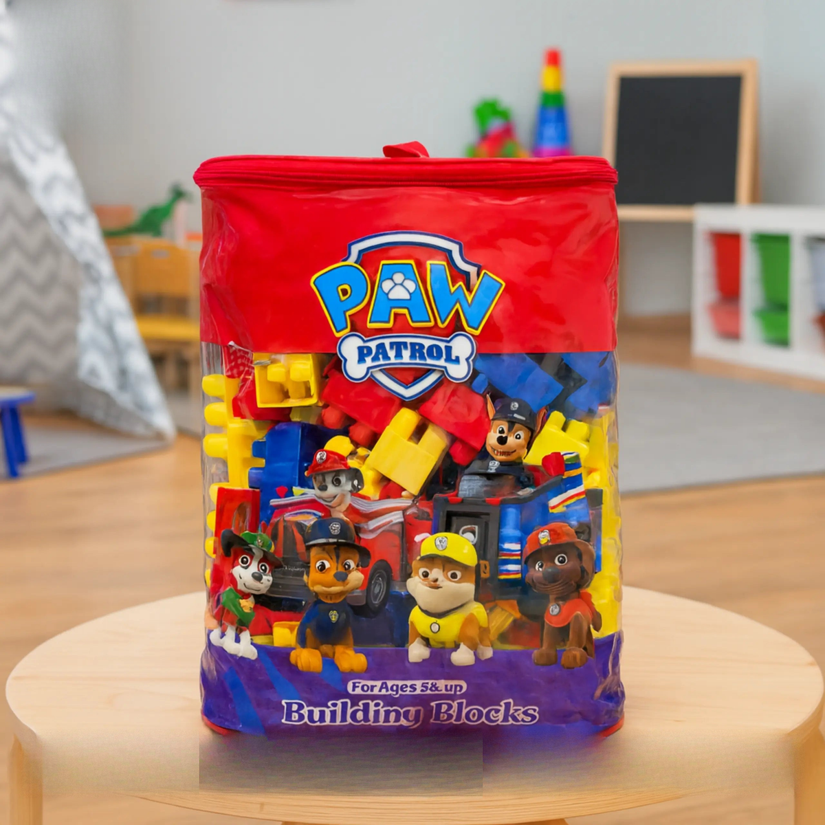 ToysWalaPK Paw Patrol 110-piece building blocks set