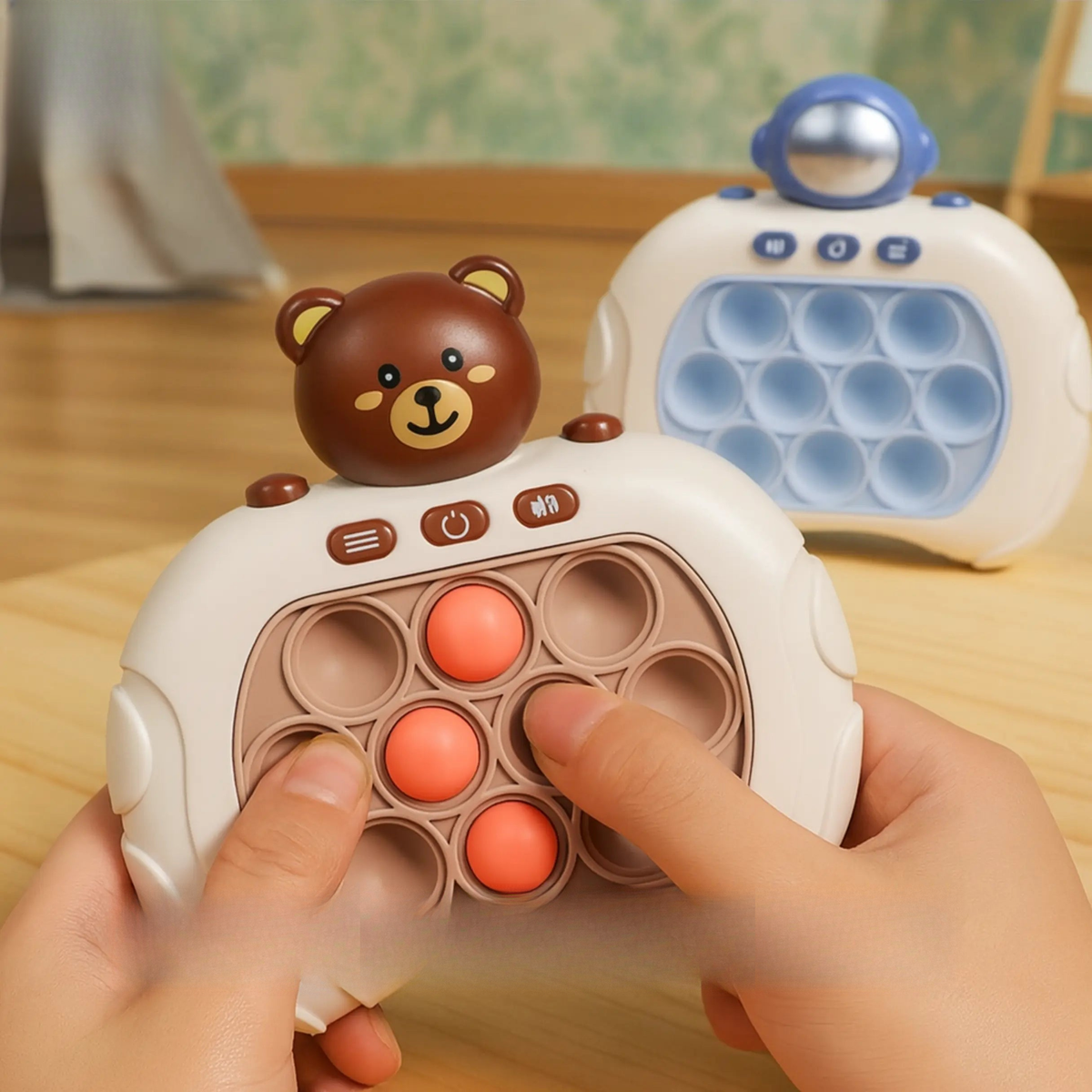 “Pop Fidget Sensory Toy by ToysWalaPK – silicone bubble pop toy for stress relief