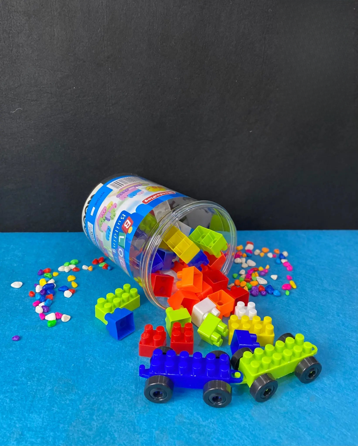 170 PCS Premium Building Blocks Train Set – Learning Toy for Kids by ToysWalaPK