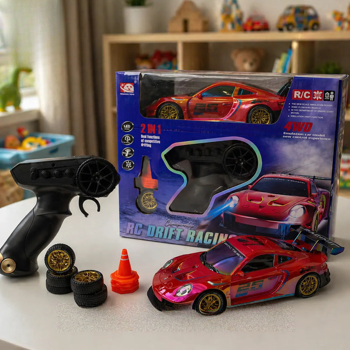 RC drifting car toy for kids in Pakistan