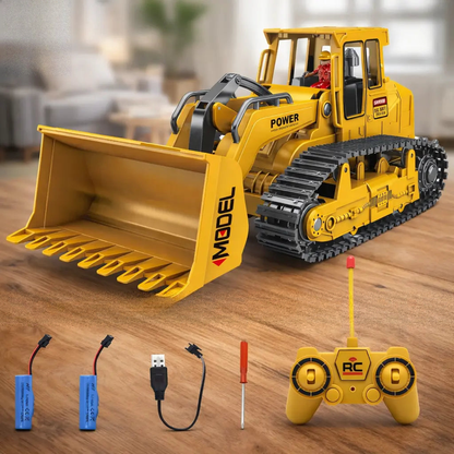 Remote control bulldozer toy rechargeable