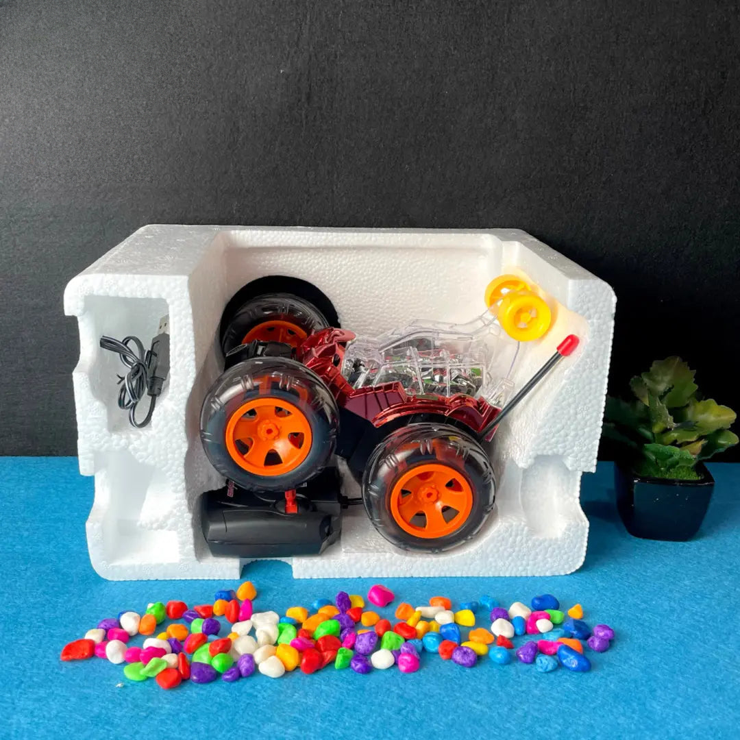 High-speed remote stunt car toy for boys & girls