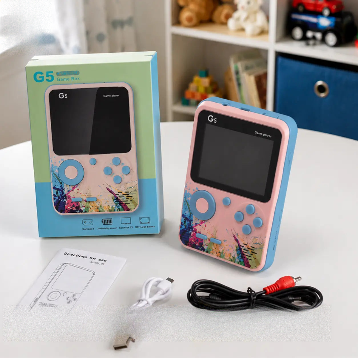 Retro Gaming Console for Kids