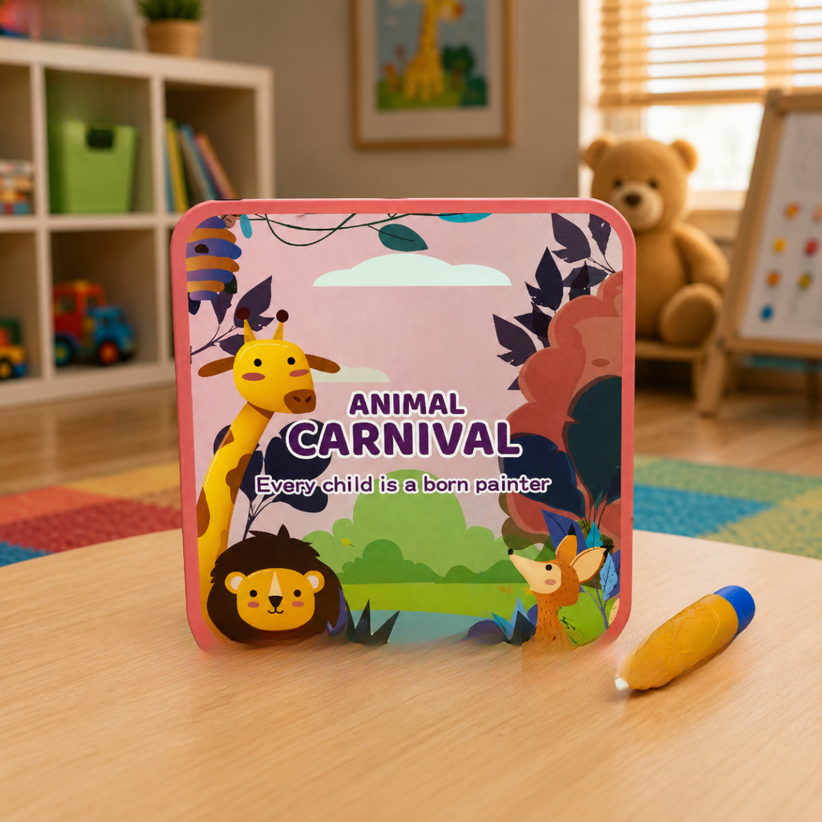 Animal Carnival Painting Activity Book for Children