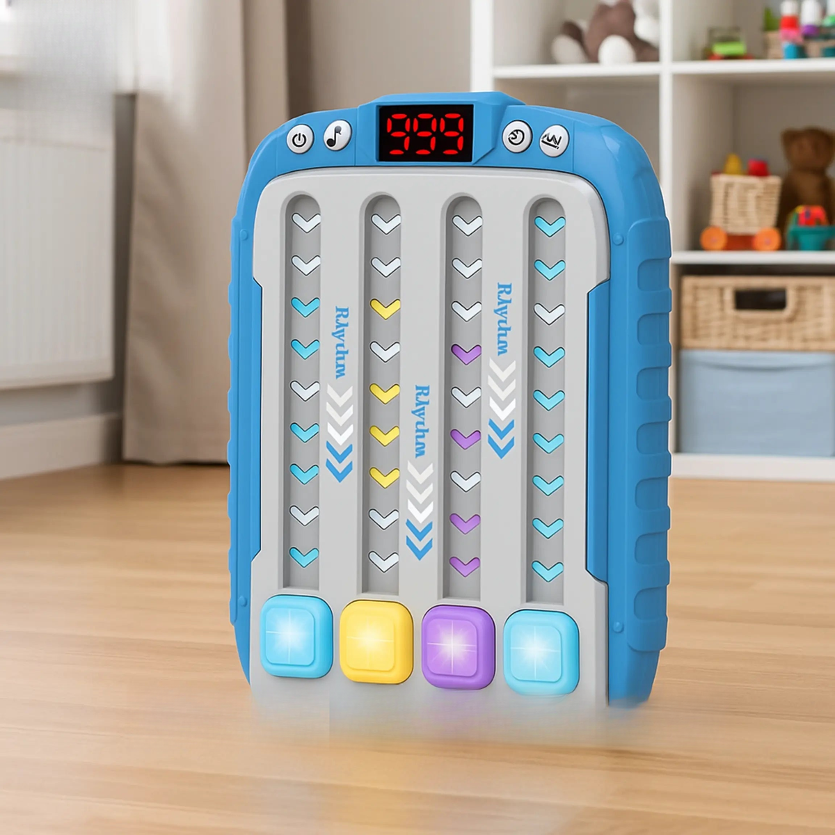 Musical Reflex Challenge handheld game toy