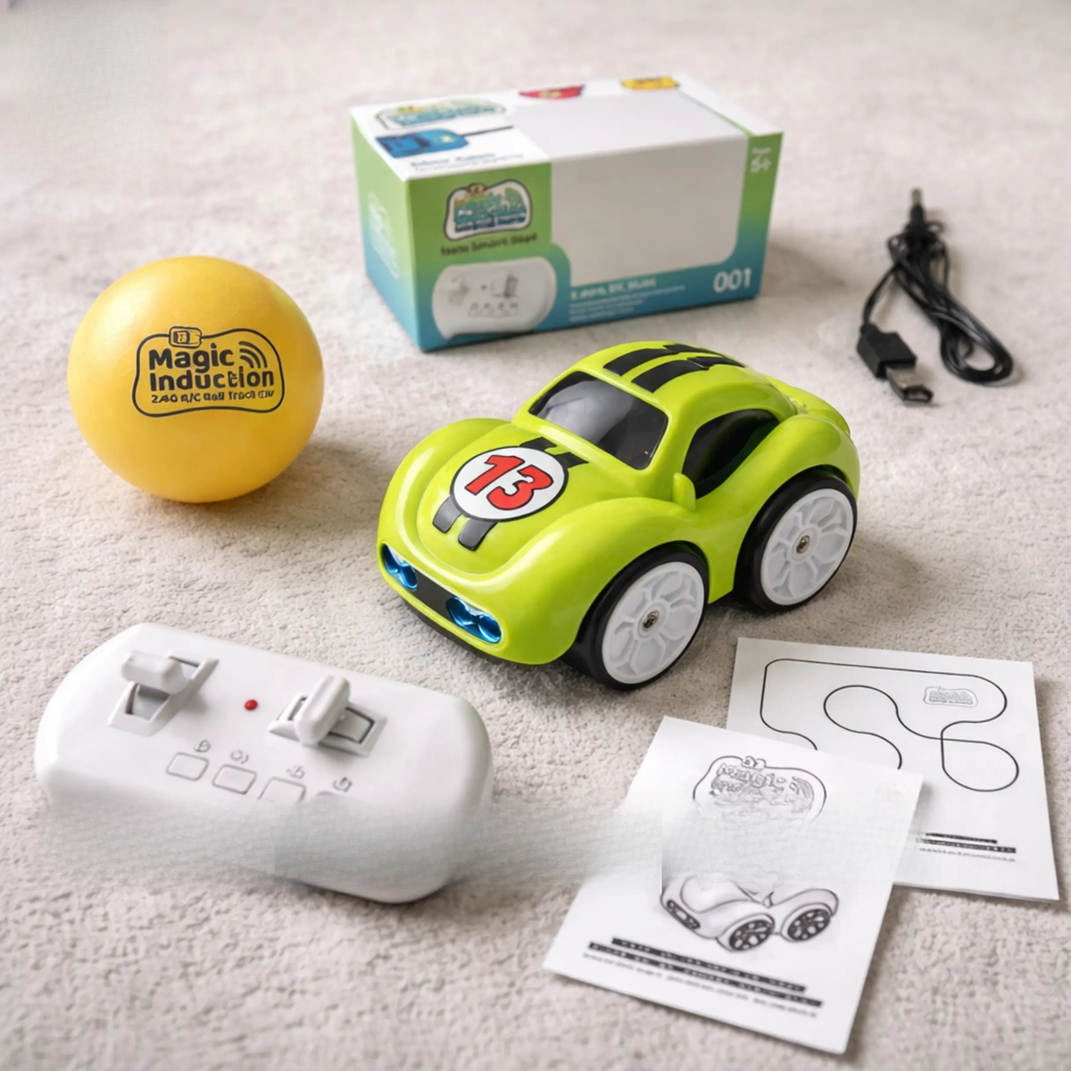 2.4GHz induction control toy car children