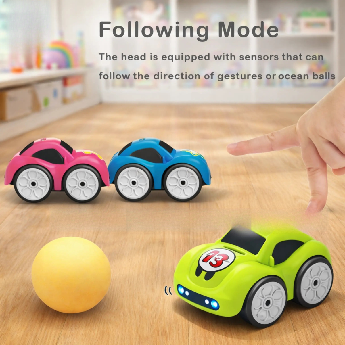 gesture controlled rc car with remote