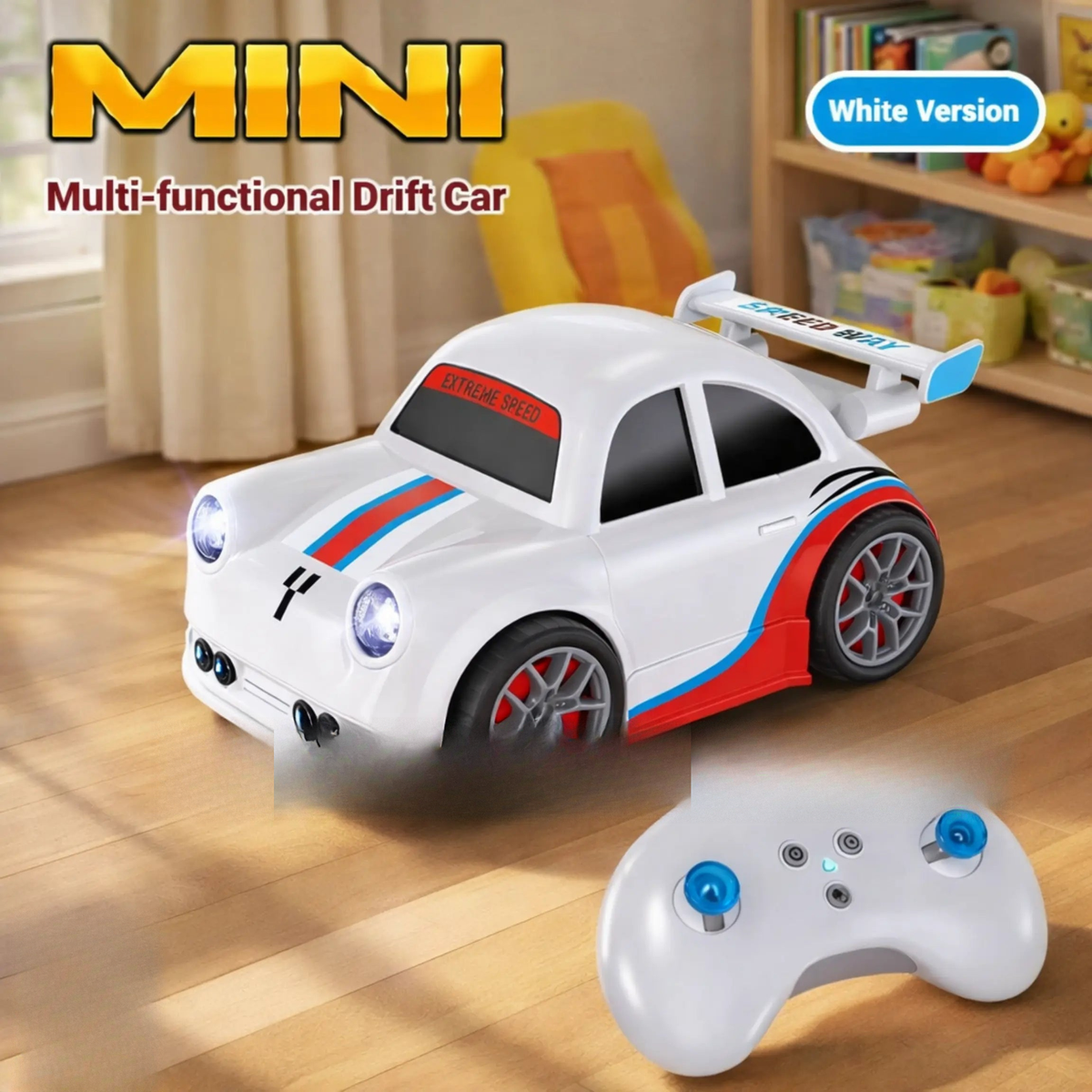 Mini indoor drift racing toy for children