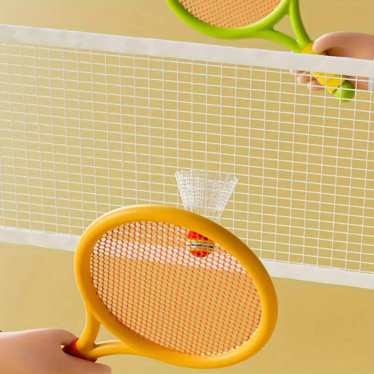 soft EVA handle badminton toy for toddlers