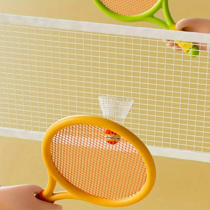 soft EVA handle badminton toy for toddlers