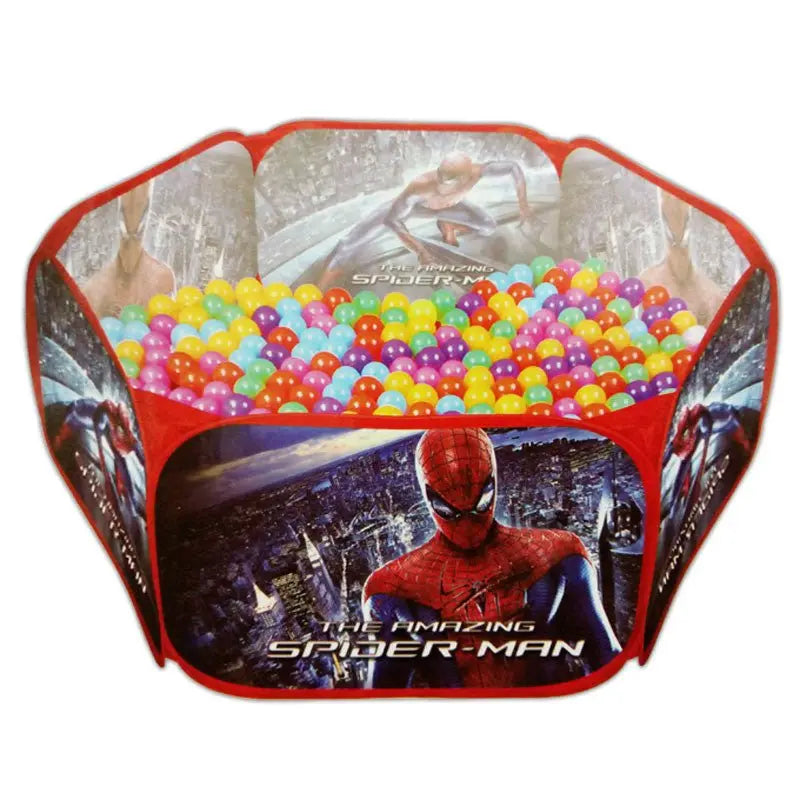 Spiderman Hexagonal Ball Pit Play Tent Kids Indoor Outdoor Fun
