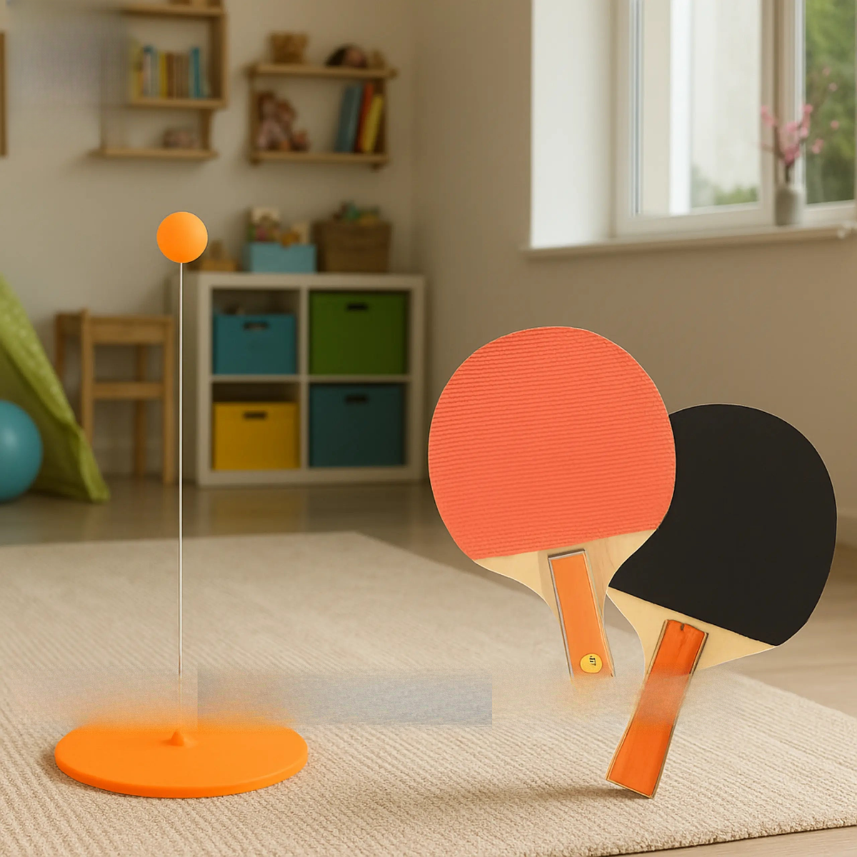 Sticky Stand Ping-Pong Training Set ToysWalaPK