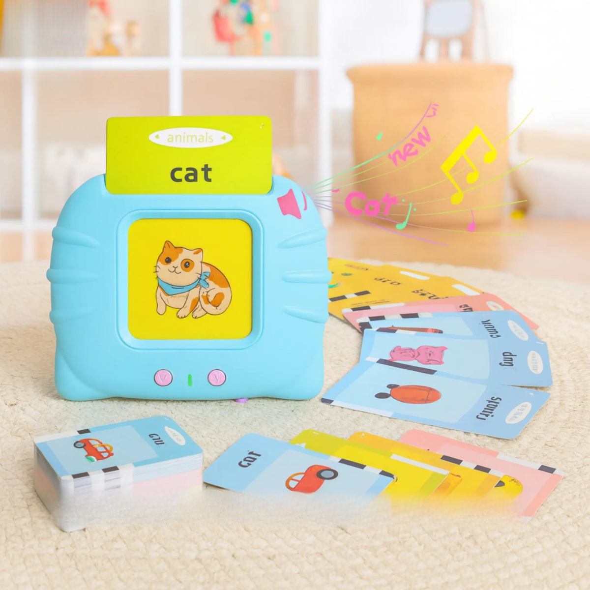 Talking Flash Cards Bilingual Urdu English Toy for Kids – ToysWalaPK