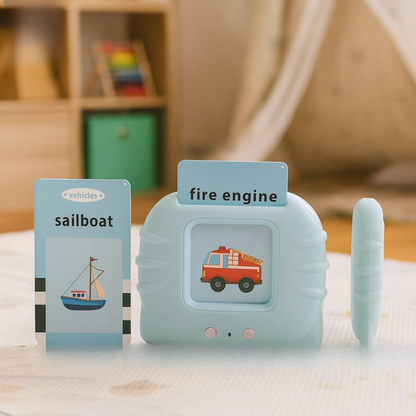 Kids Early Learning Talking Flash Cards with Animal and Vehicle Sounds