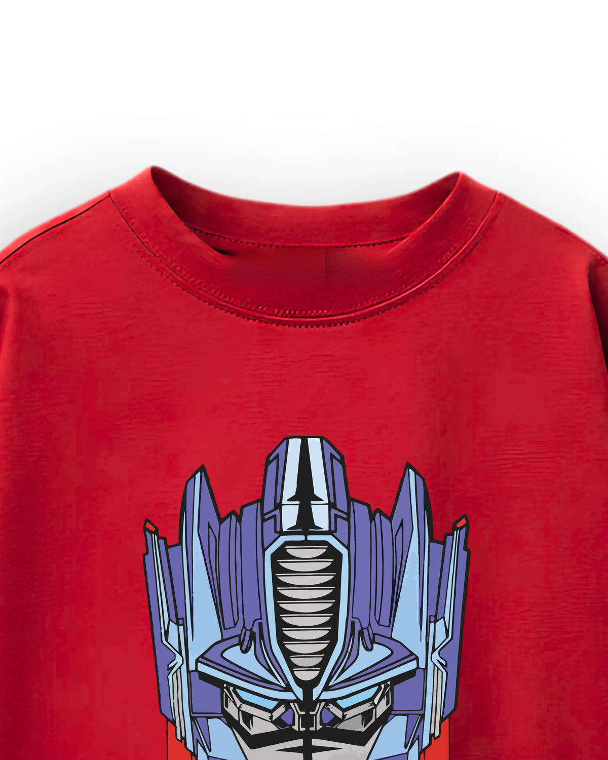 Optimus Prime inspired character shirt