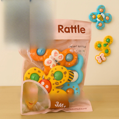 Vibrant Baby Rattle Spinner Toy for Infants & Toddlers ToysWalaPK