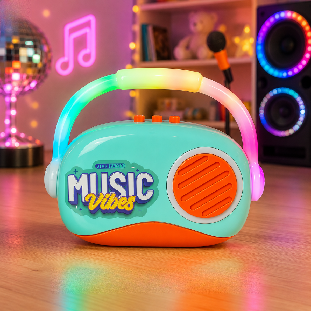 Colorful_kids_karaoke_music_toy_with_microphones